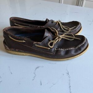 Brown Sperry Top Siders